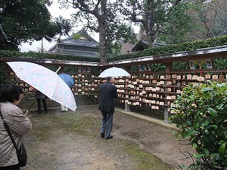 絵馬の奉納場所